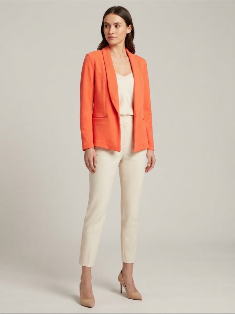 Bar III Trendy Knit Drape-Front Blazer PETITE SMALL NWT